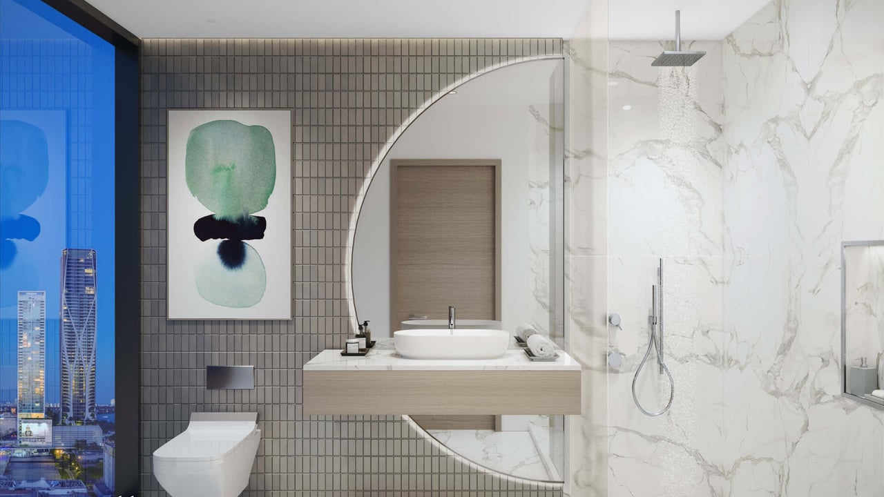 West Eleventh residence bathroom 