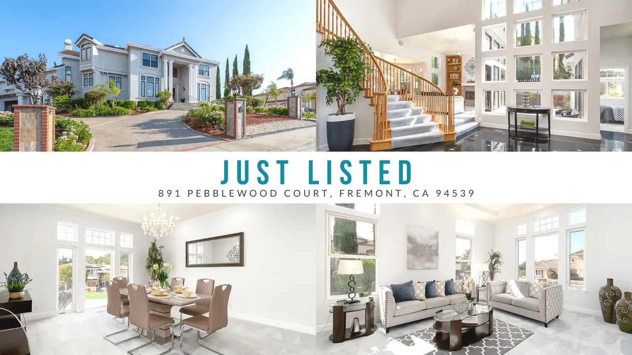 Just Listed: 891 Pebblewood Court, Fremont, CA 94539