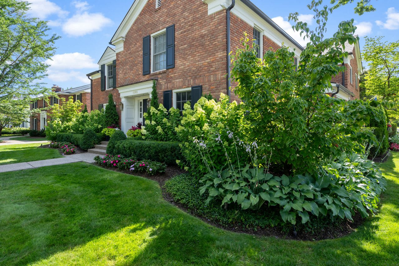 Private Patio with Charming Curb Appeal