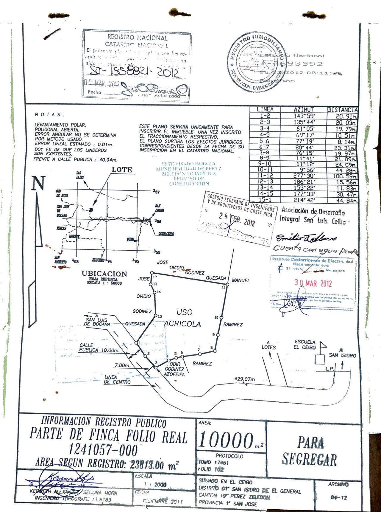 Over 2.5 Acres in Ceibo, Planted with Coffee and Fruits
