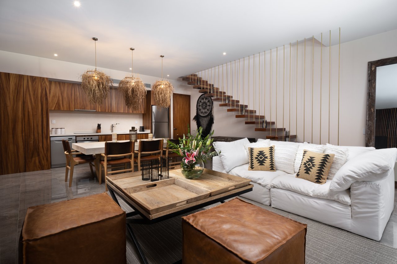 Elevated Penthouse A303 | Living Above the Tulum Jungle