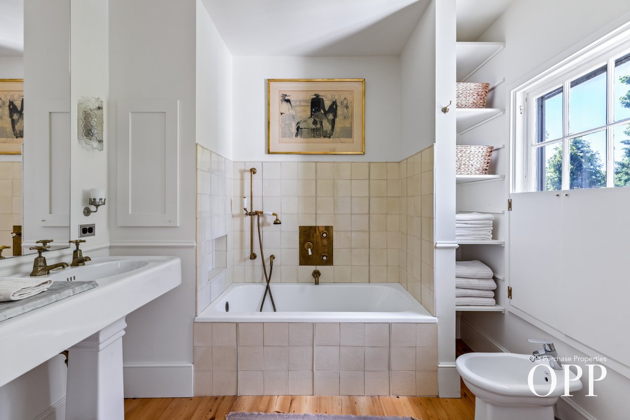 A Bellport Village Greek Revival, Featured in Architectural Digest