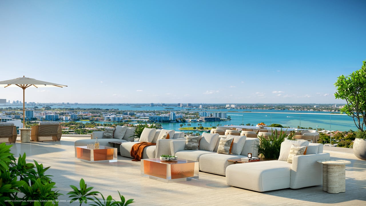 Inside the Rivage Bal Harbour Penthouse