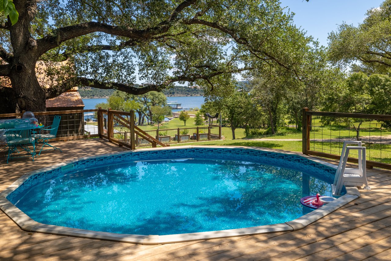 Lake Travis Waterfront! 2 homes, 3 acres with dock!