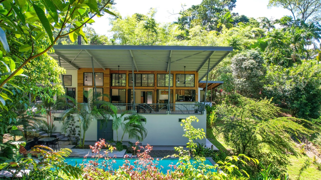 Newly Remodeled 3 Bedroom Gated Home for Sale in Las Brisas, Uvita | Private Modern Jungle Retreat