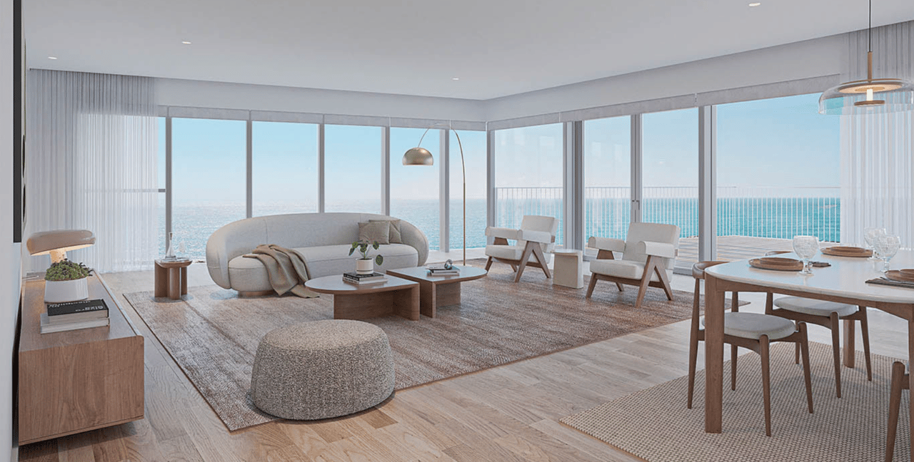 Sophisticated 3-Suite Penthouse with Ocean Views Near Porto