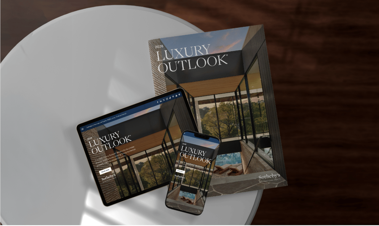 Sotheby’s International Realty Unveils 2026 Luxury Outlook Report