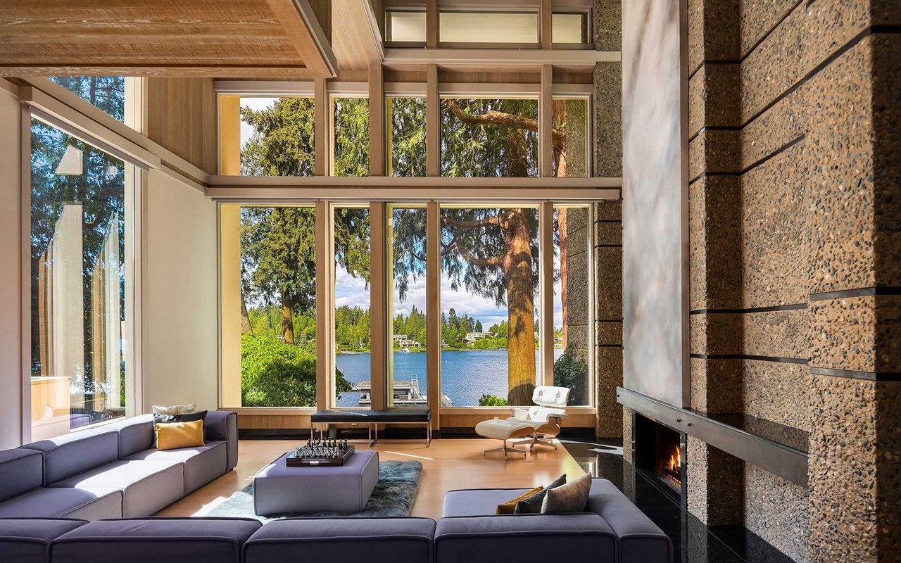 Gated Hunts Point Waterfront Contemporary with a Stunning Olson Kundig Refresh