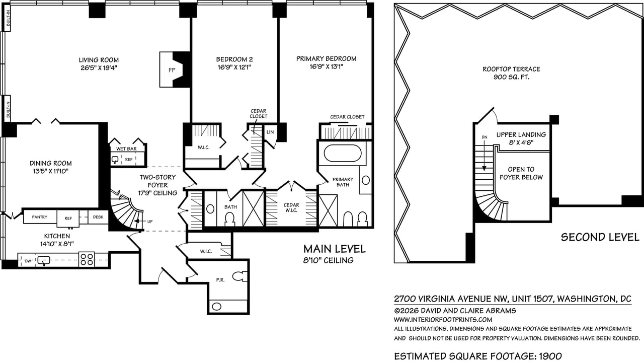 Watergate West Penthouse Seven