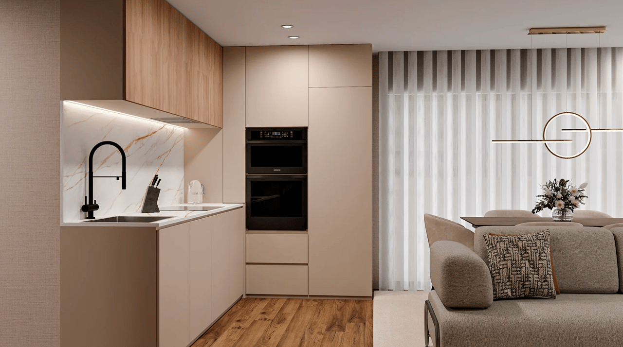 Modern 1+1 Apartment with Private Outdoor Space in Armação de Pêra, Silves