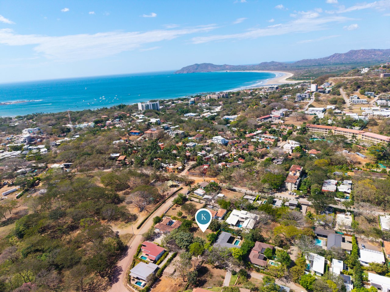La Norma Lot 18 | Build Your Dream Home Right In Tamarindo! Beautiful Flat 983m2 Lot For Sale In Gated Community!