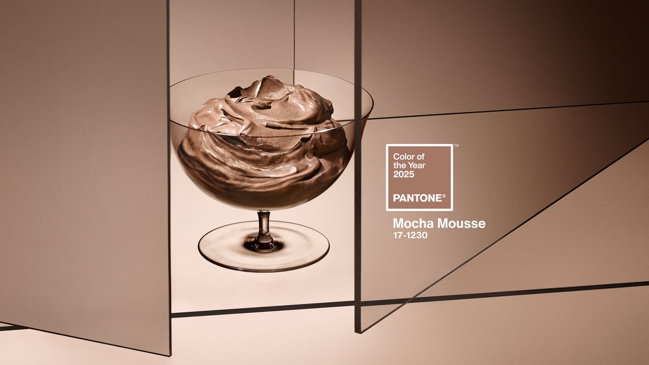 Pantone's Color of the Year 2025 : Mocha Mousse