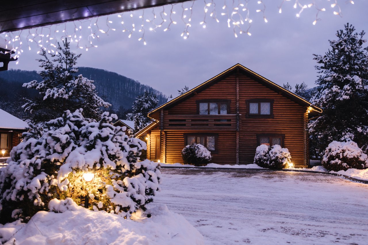 A Truckee home with snow-covered roof, representing short-term rental properties in 2025.