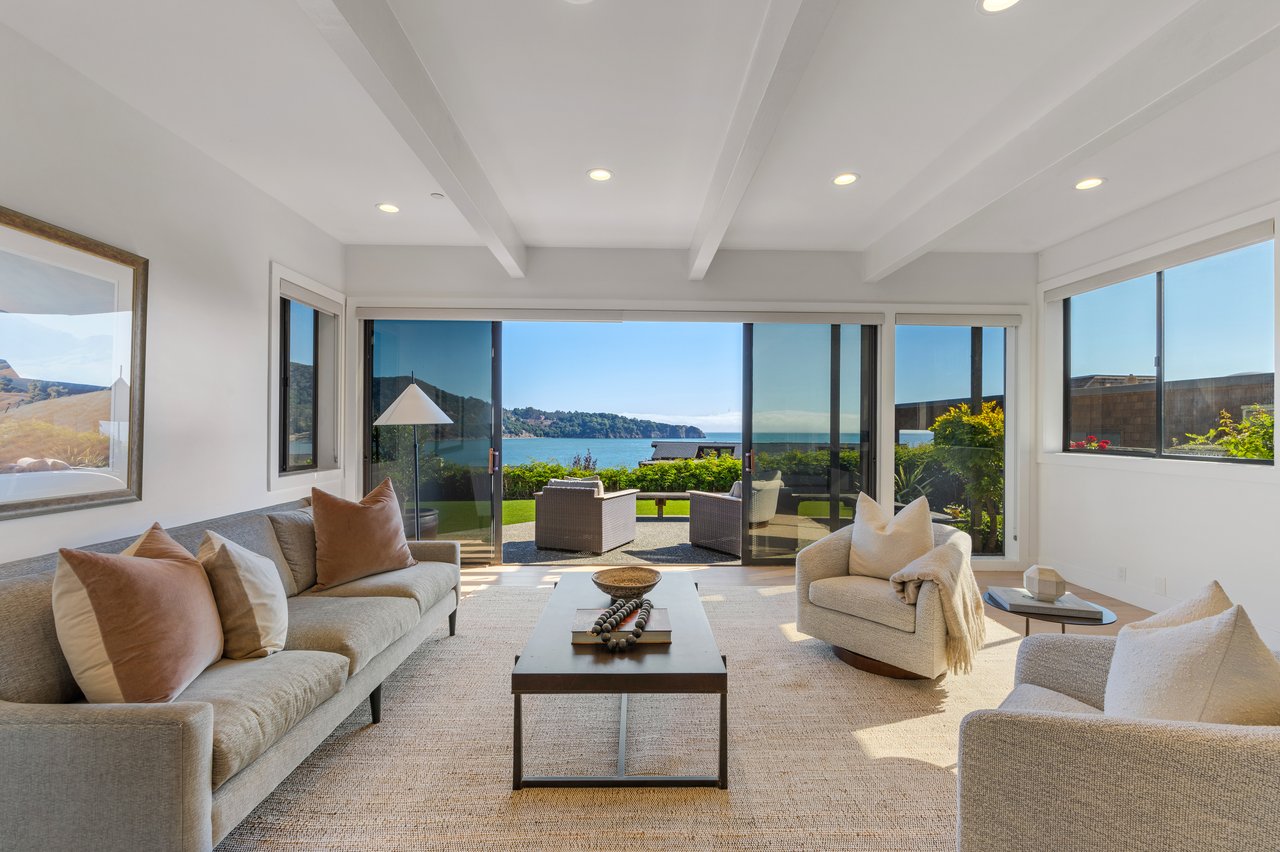 Picturesque Views of Angel Island and the Golden Gate Bridge