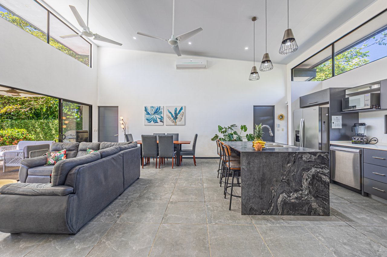 Tropical Modern Residence near Marino Ballena National Park