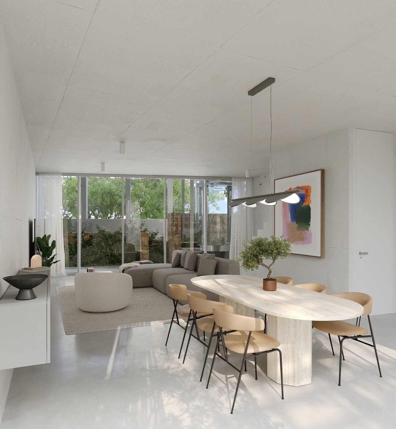 Modern 75.6 m² Studio with Private Terrace in Porto’s Historic Center