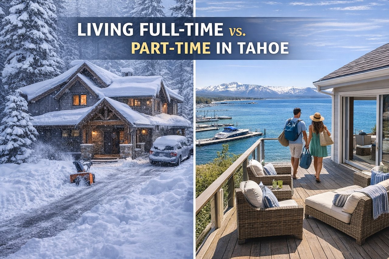 Living Full-Time vs. Part-Time in Tahoe: What Buyers Don’t Realize Until After They Move