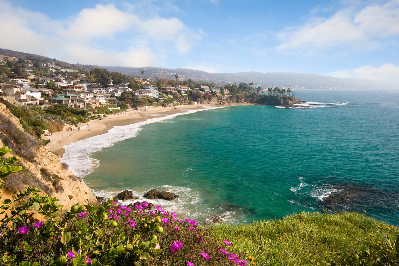 Aerial view of Orange County coastal neighborhoods showing distinct real estate micro-markets