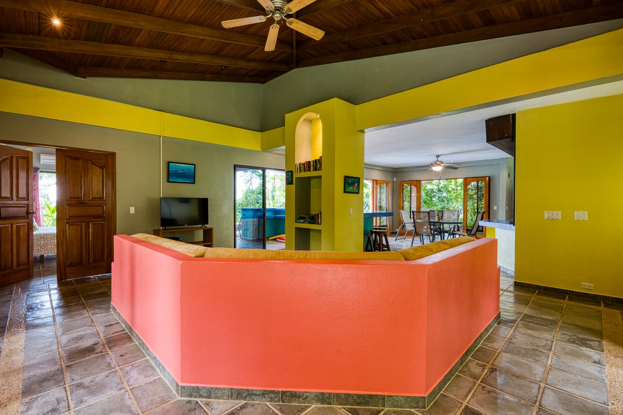 Ocean View home in Ventanas with Privacy