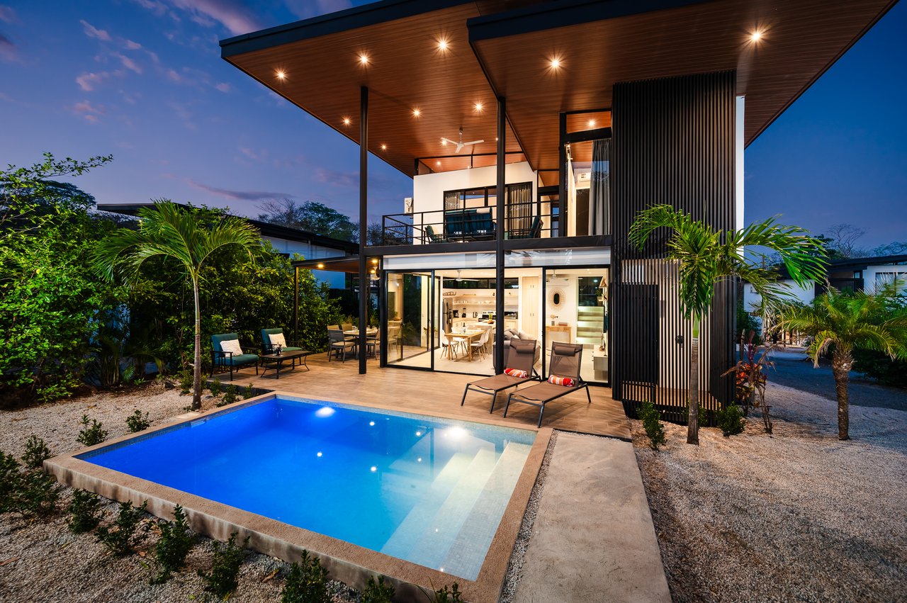 V-Kaza Oriol | Exclusive Modern 2-Bedroom Villa Steps from Playa Conchal