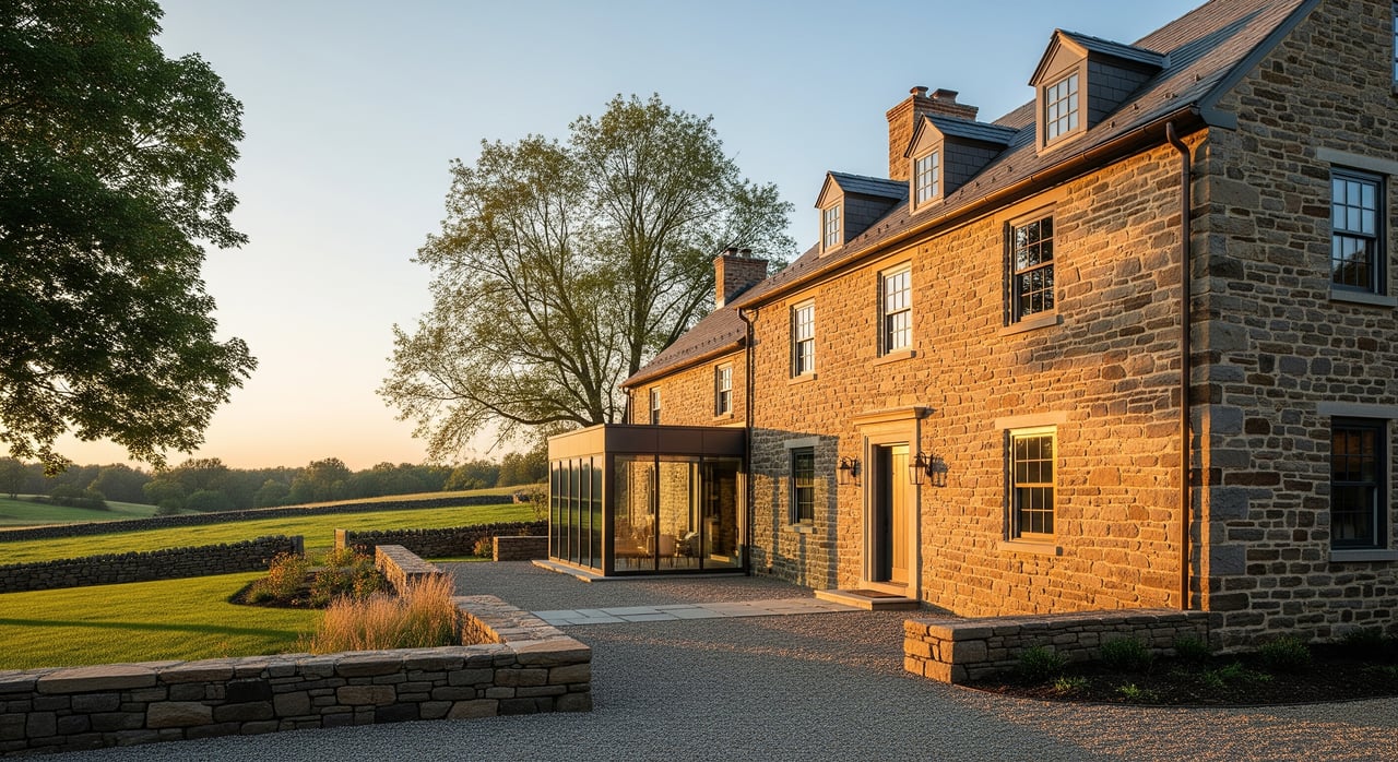 Updating Stone Farmhouses in Chester Springs HARB Areas