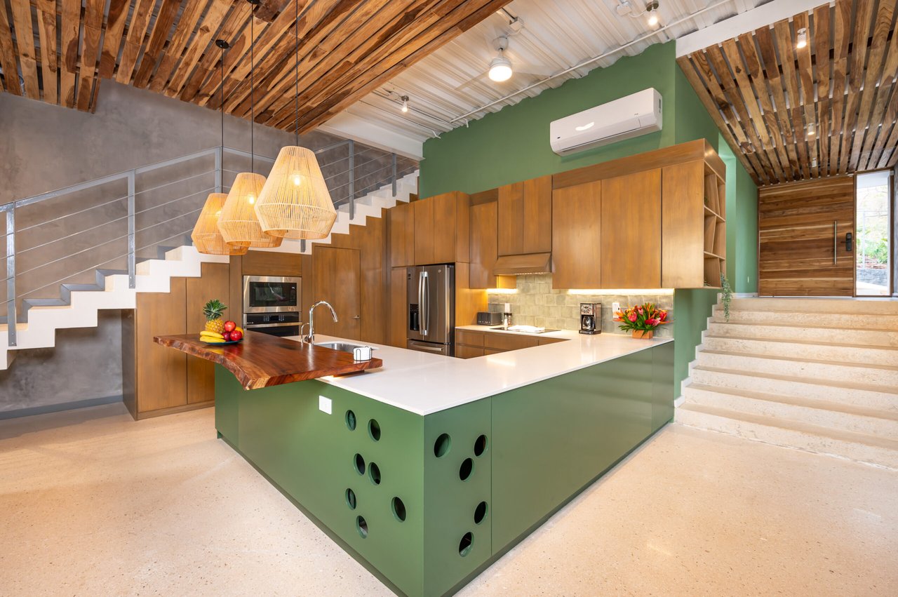 Casa C34-36 | Stylish Modern 4-Bedroom Home with Pool, Just One Block from Playa Grande Beach