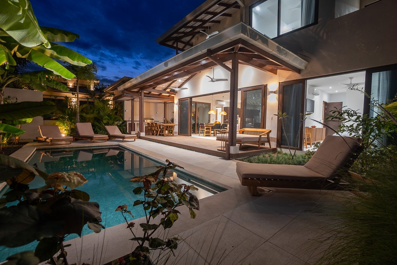 Tamarindo Park Lot 64 | Sleek Modern Home with Seamless Indoor-Outdoor Living and Private Pool