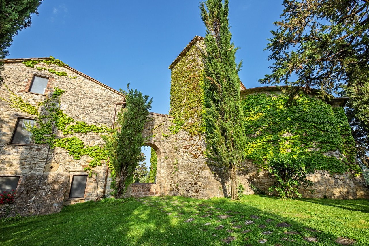 Wide Estate Composed of Houses and Amenities