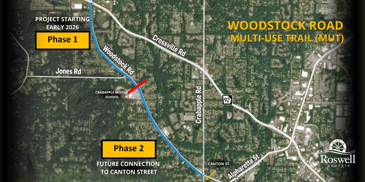 Woodstock Road Is Getting a New Multi Use Trail