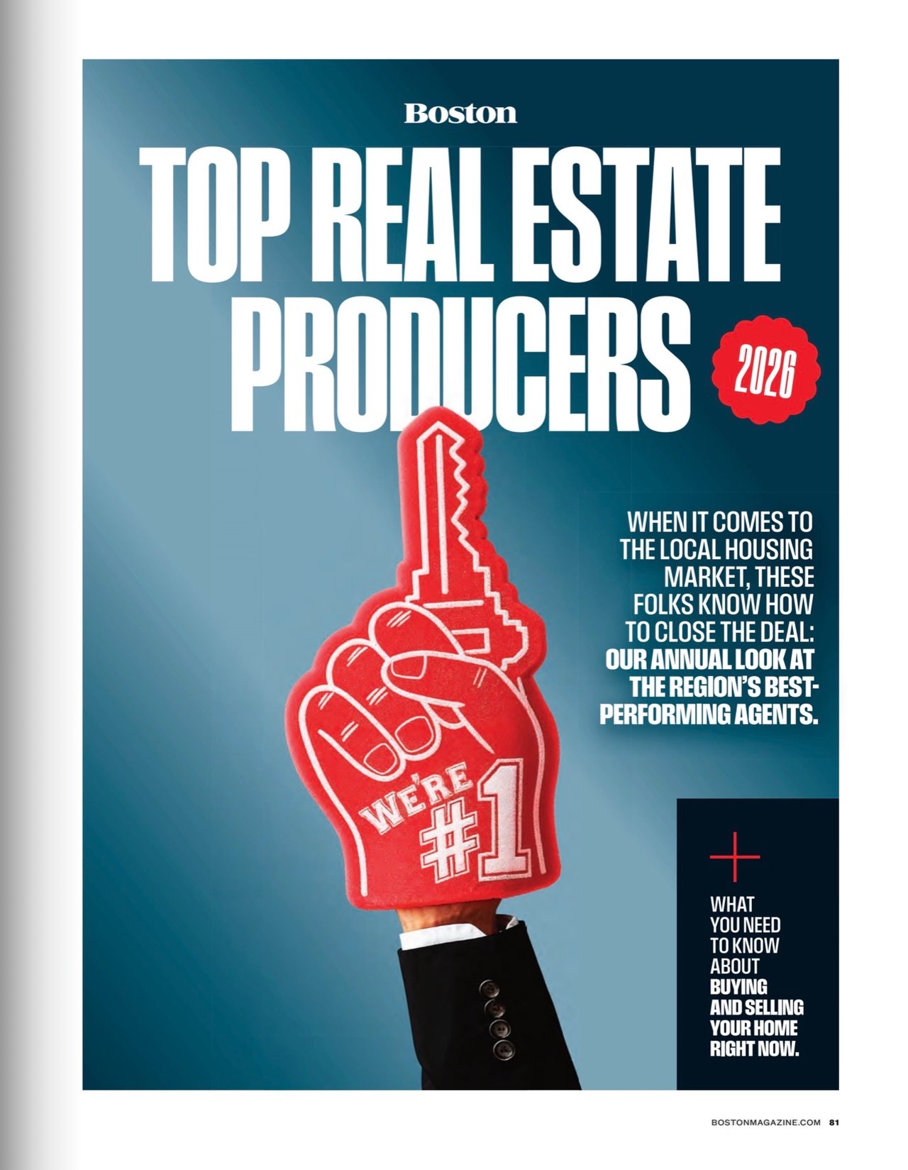 Boston Magazine Top Real Estate Producers 2026