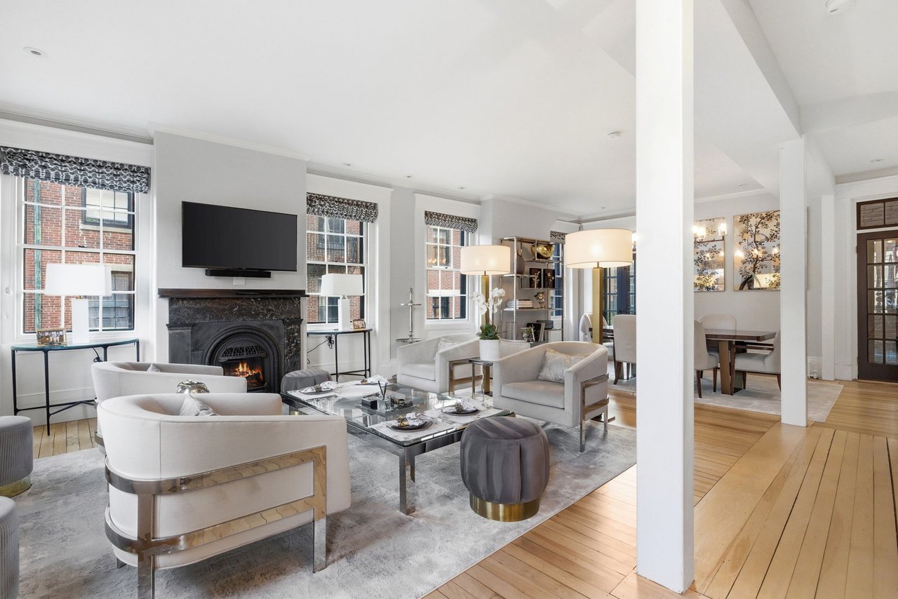 A Single Family on The Flat of The Hill