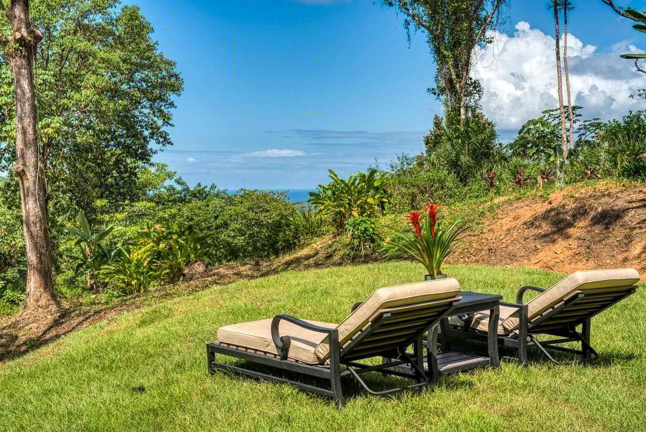 New Ocean View Luxury Home Bordering Forest Reserve