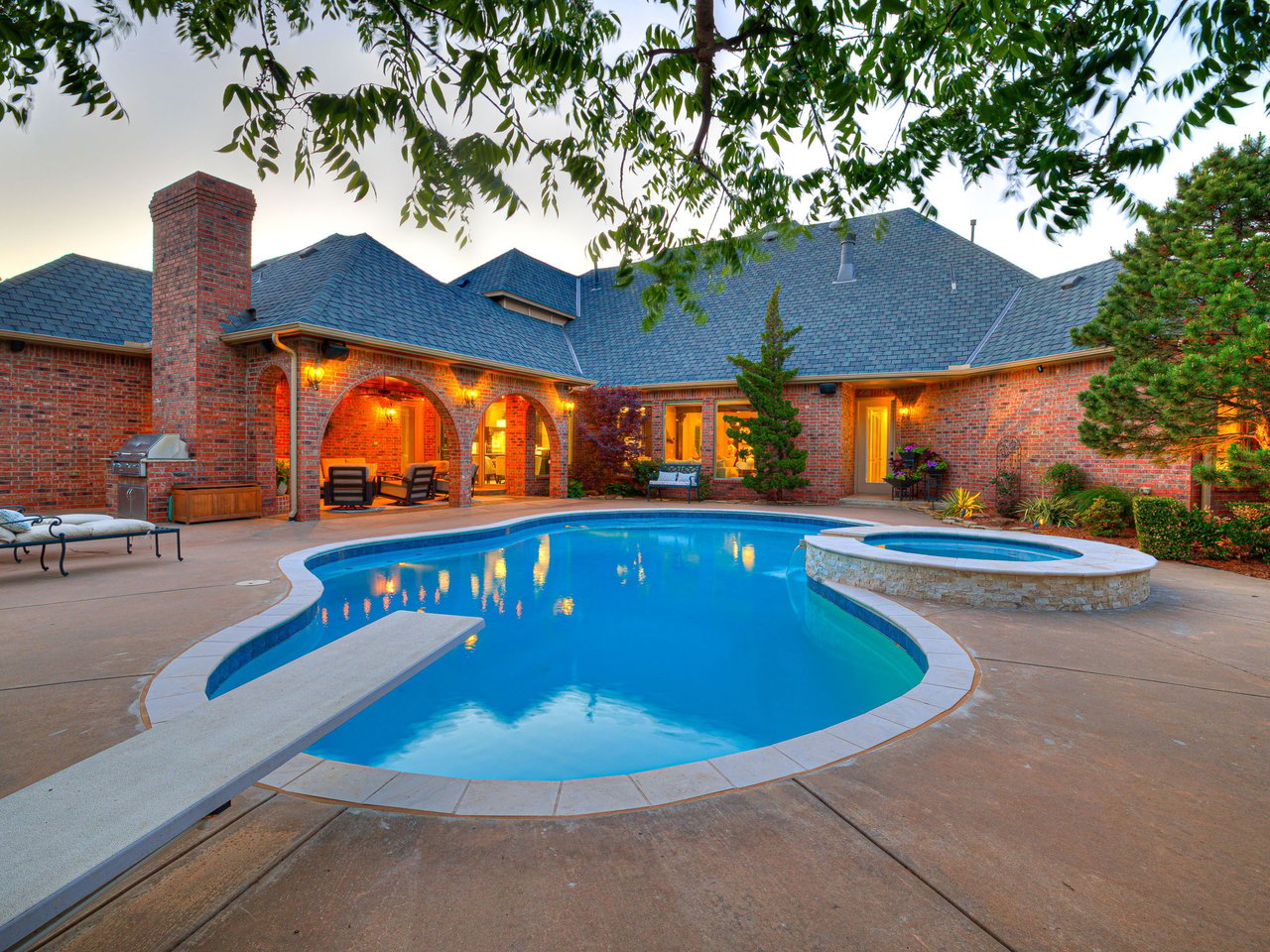 Listing of the Week: The Home That Has Everything 8316 NW 125th Street, Oklahoma City | Gated Cobblestone Community - Wyatt Poindexter - The Agency OKC