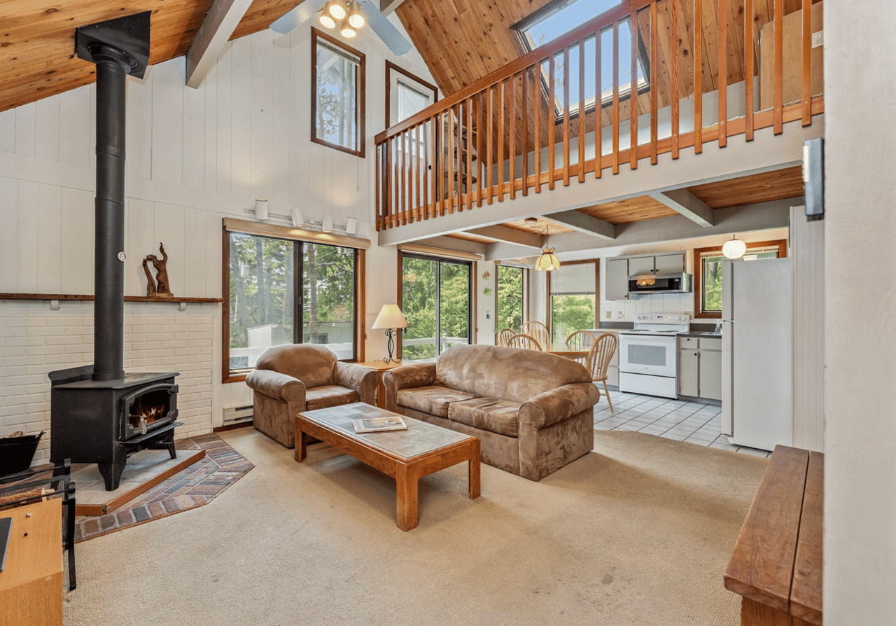 Sold in Manzanita: Classic A-Frame Beach Cabin on North Ave