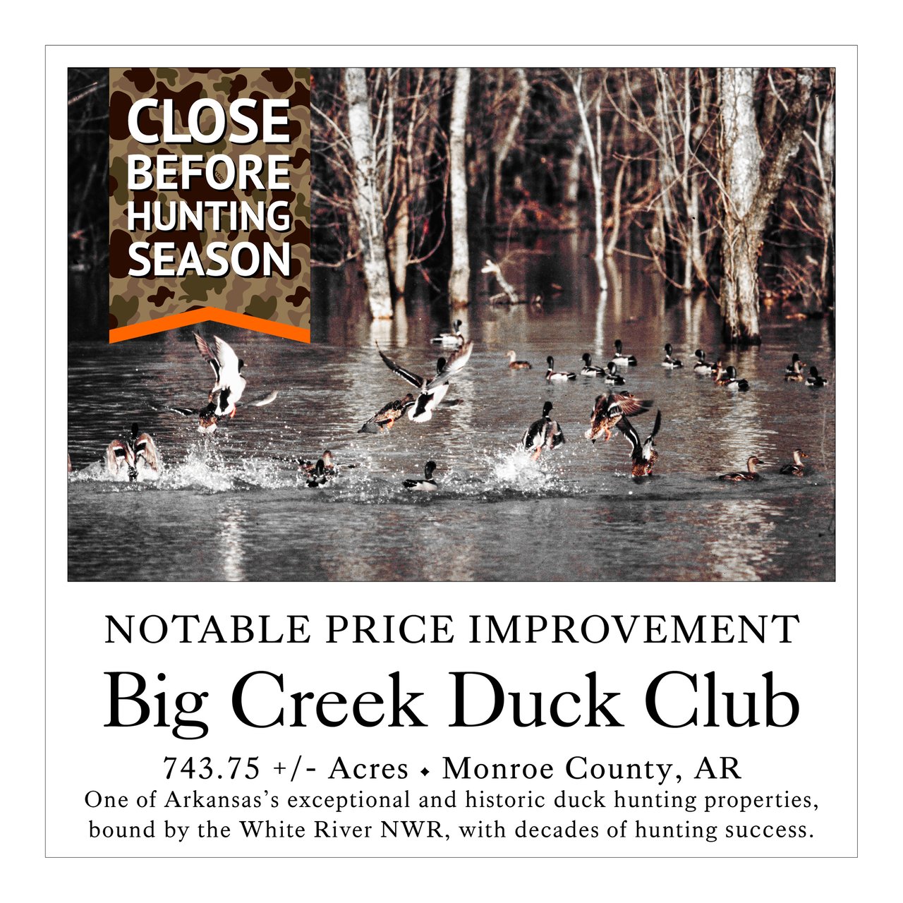 The Historic Vernon Hartsfield's Big Creek Duck Club