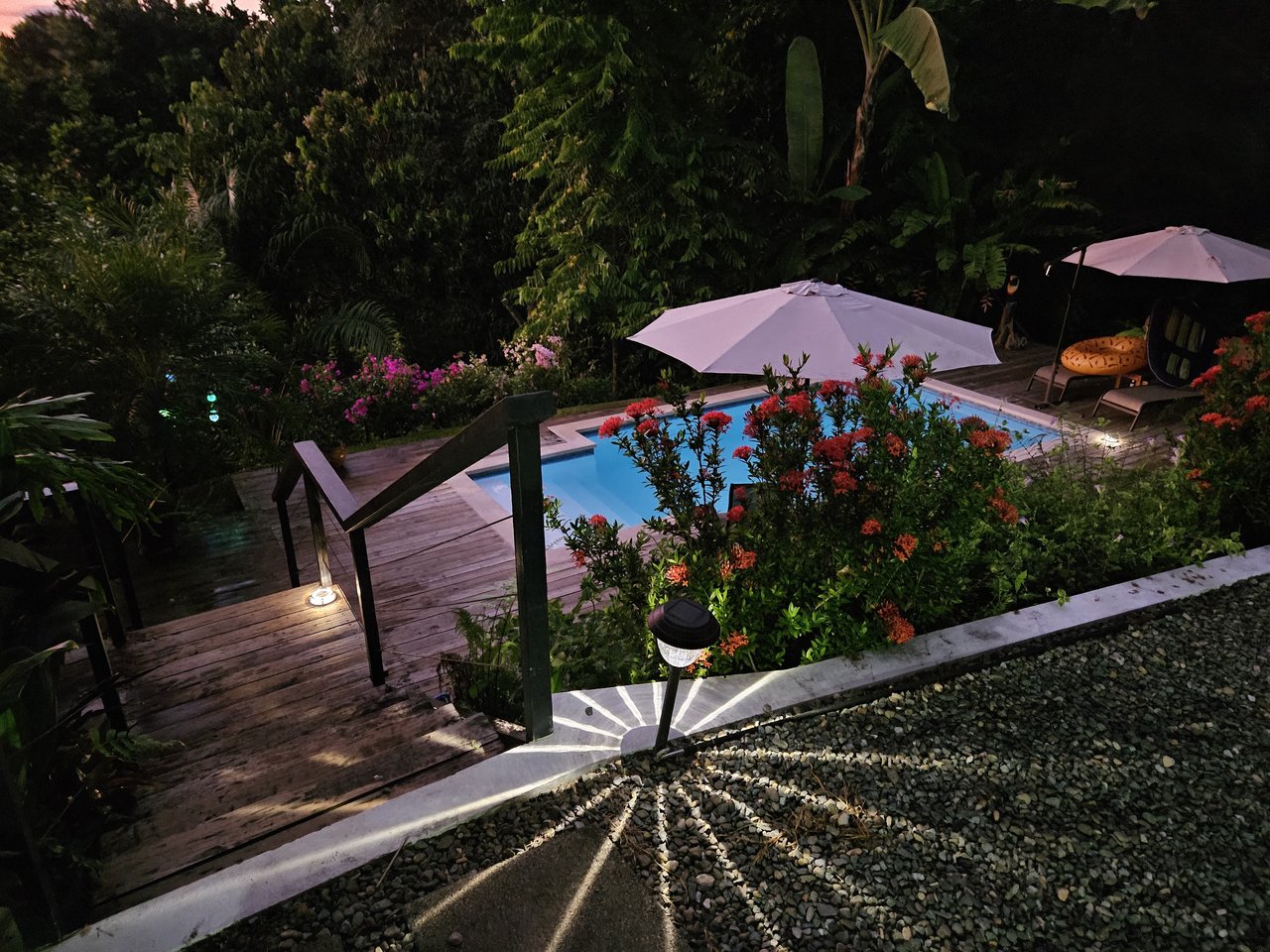 Beautiful sea view House Guesthouse and Pool in a gated Community close to awesome Beaches