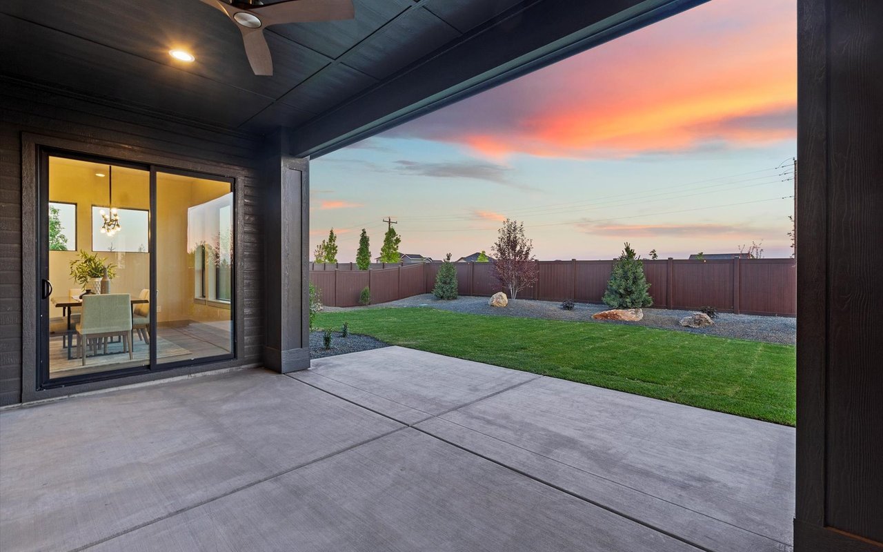 Contemporary Craftsman with Front Entry Courtyard