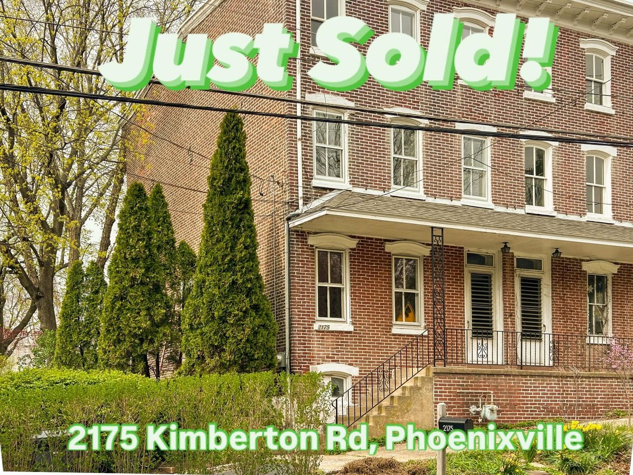 Just Sold in Kimberton Village! 