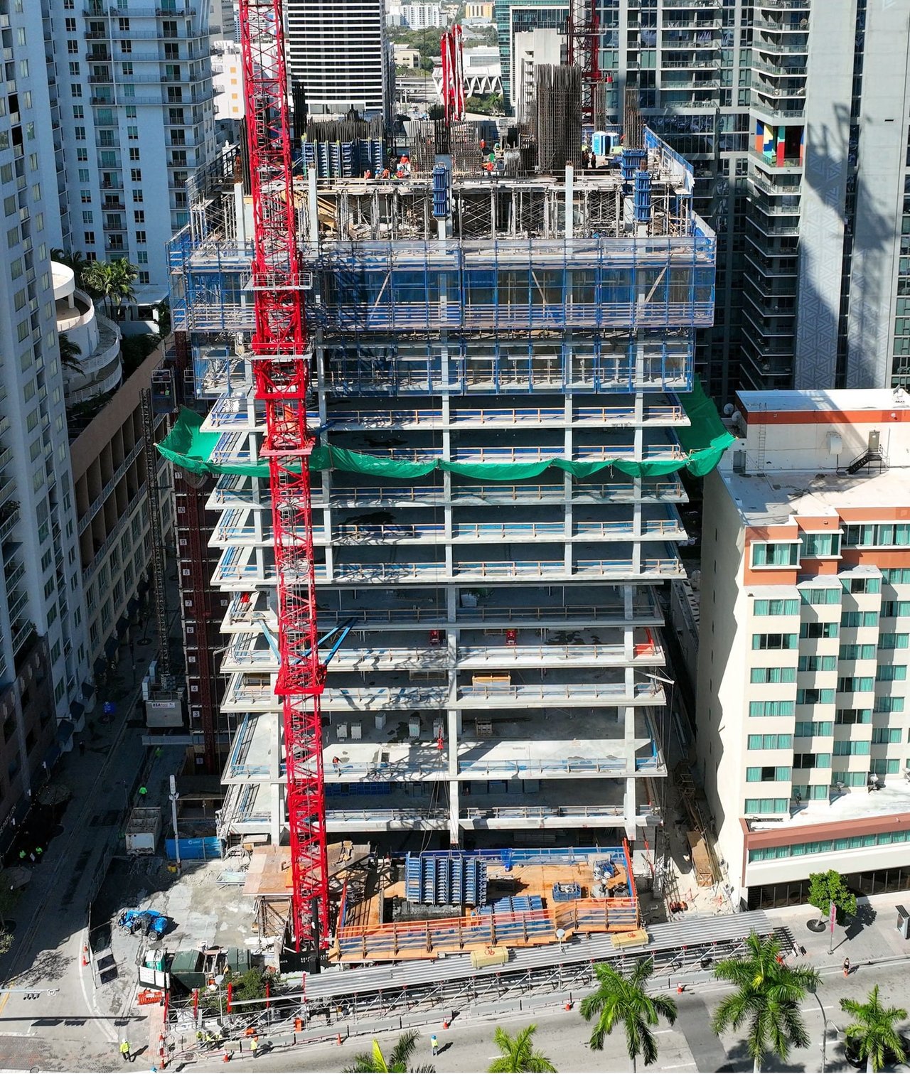 March 2025 | Waldorf Astoria Supertall Rises to 19th Floor