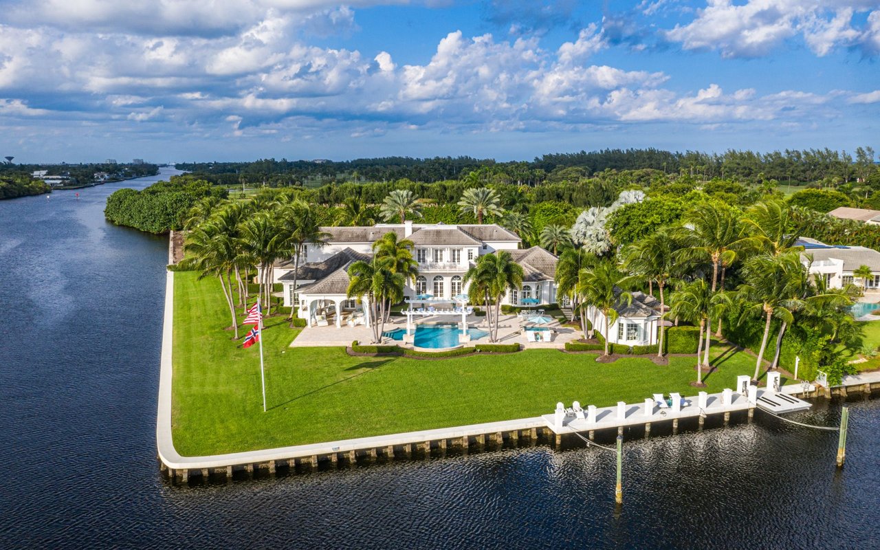 An Oceanfront Florida Mansion