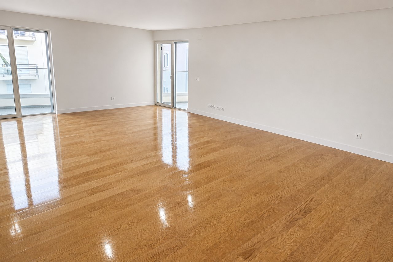 Modern Riverside Living Near Lisbon — Elegant 3-Bedroom Apartment with Tagus River Views