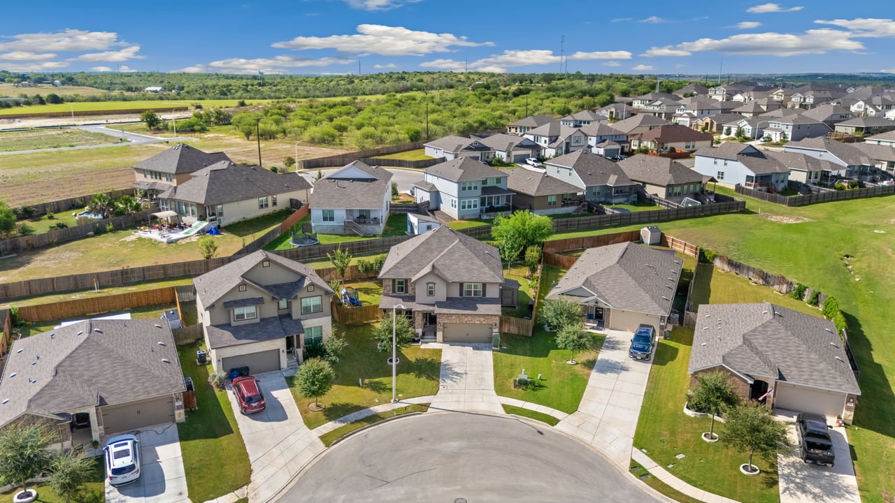 aerial view of highland grove new braunfels