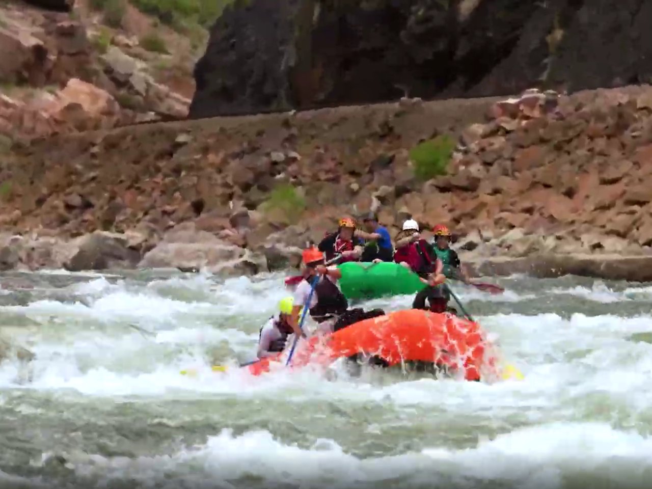 From Calm to Class III: Monica Goes Whitewater Rafting in Cañon City