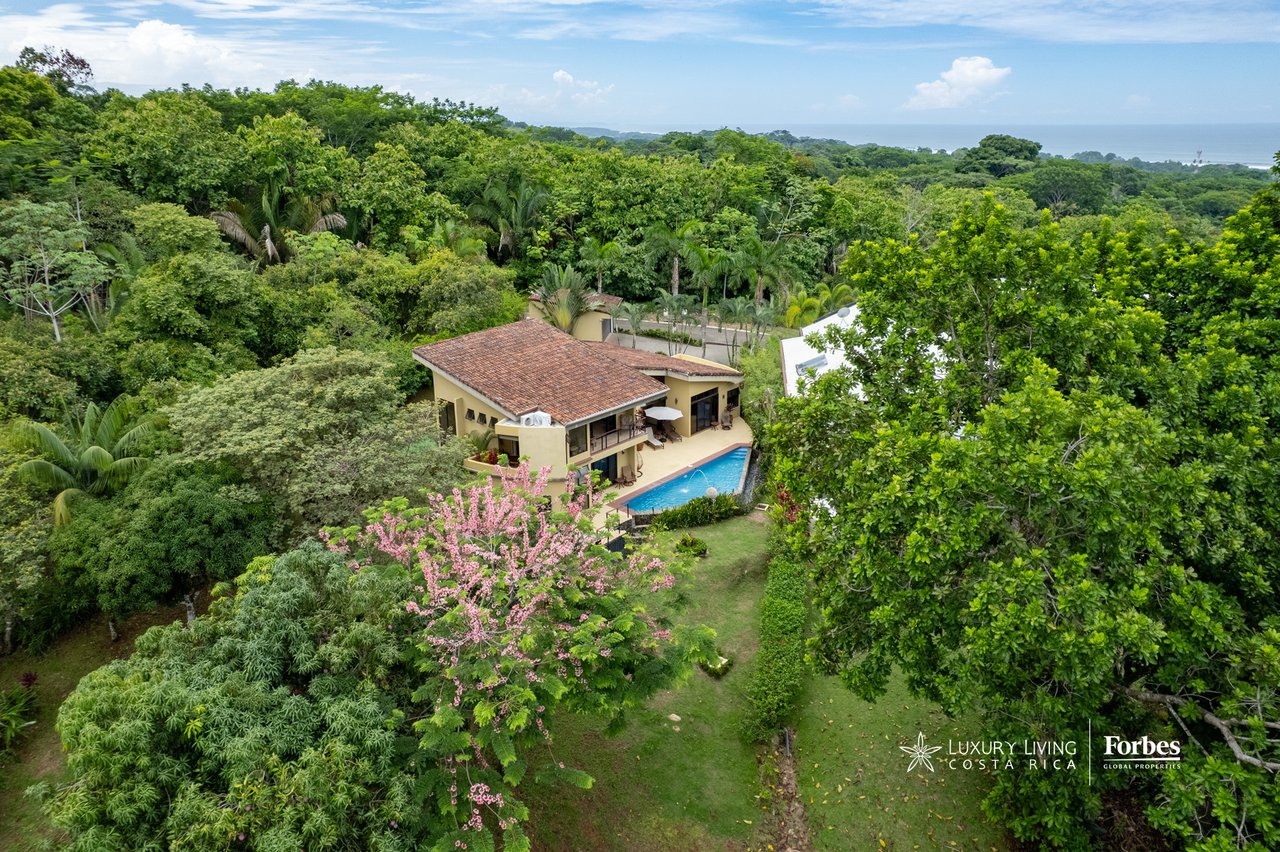 21473 - House with 4 bedrooms, pool, gardens and sea view, Esterillos Beach