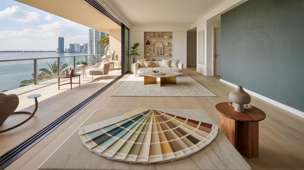 Choosing the Right Paint Colors for Your Brickell Home