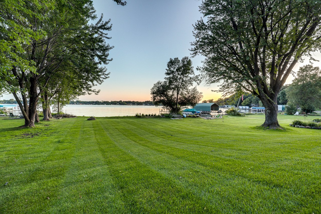 Beautiful 2-Story with 75 Feet of Flat Lakeshore on West Arm Bay