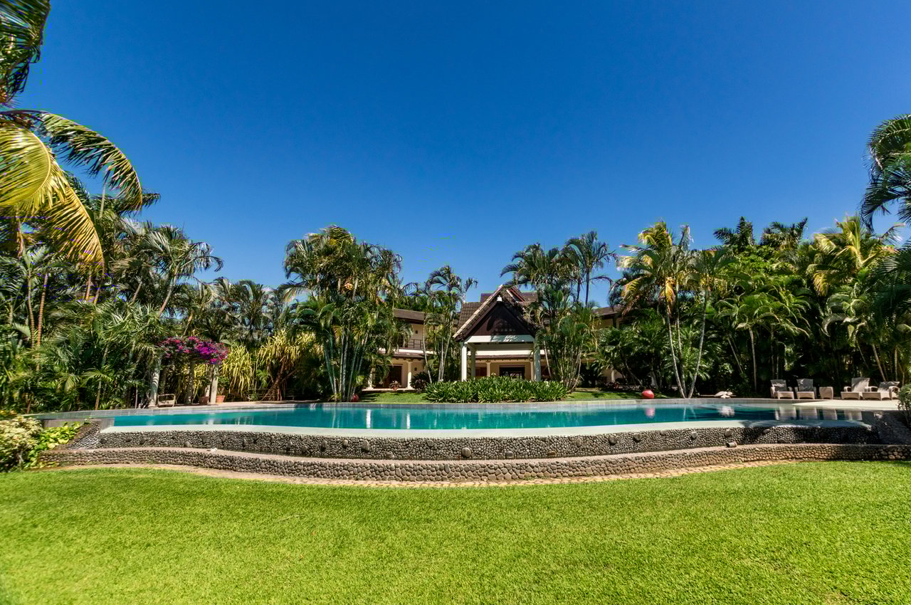 Large Farm With Balinese Style Mansion