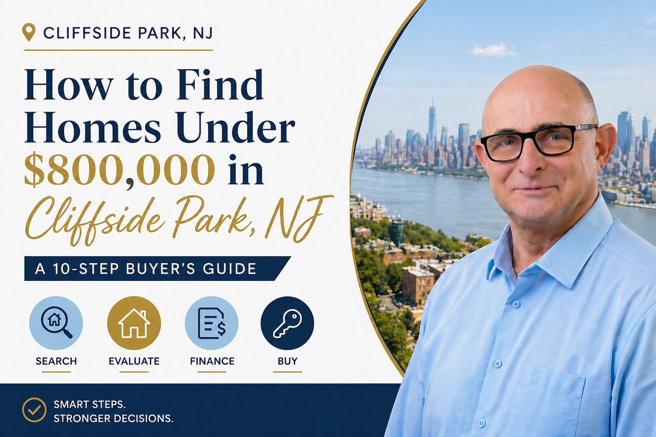 How to Find Homes Under $800,000 in Cliffside Park NJ: A 10-Step Buyer's Guide