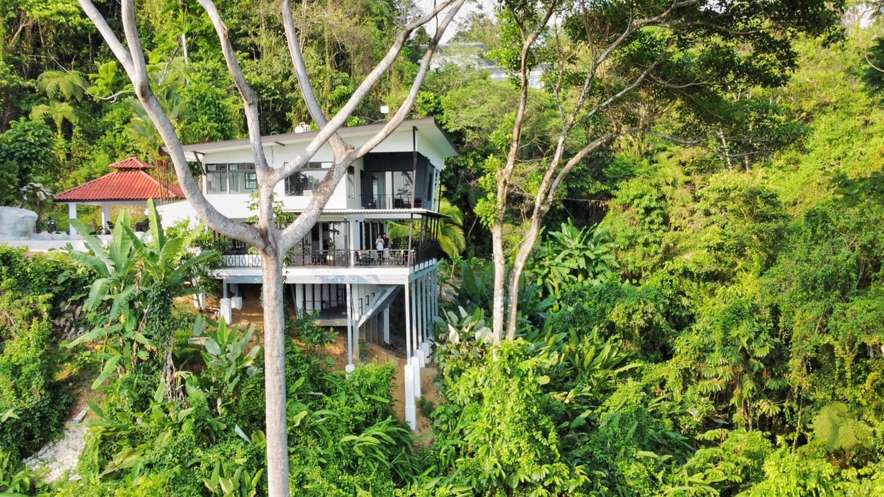 Whale’s Tail Paradise Vista – 3.7 Acre Oceanview Dream Home in Uvita