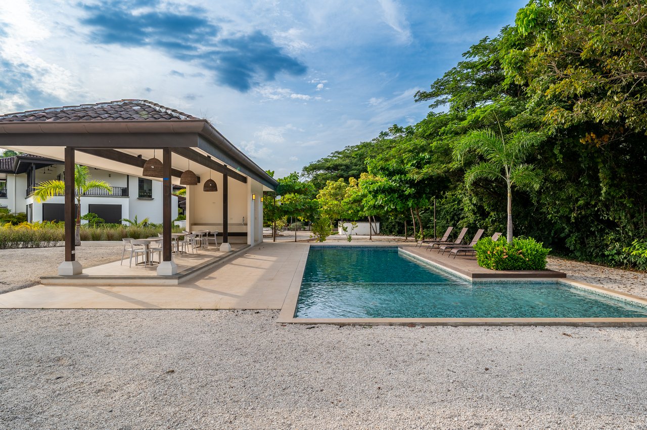 Lago de Palma Real 262 | Ocean View Corner Townhouse Steps from Playa Bonita in Hacienda Pinilla